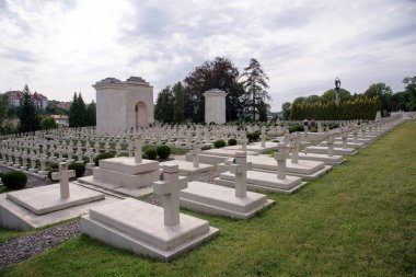 Lychakiv Mezarlığı I Polonya askeri mezarlığı (Cmentarz Orlat)