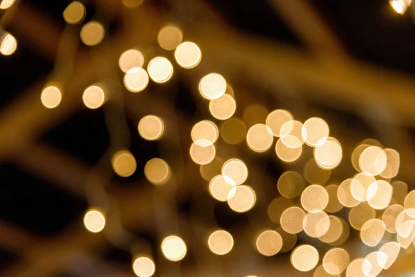 Luces Bokeh Fondo Hermoso Evento Navidad — Foto de Stock