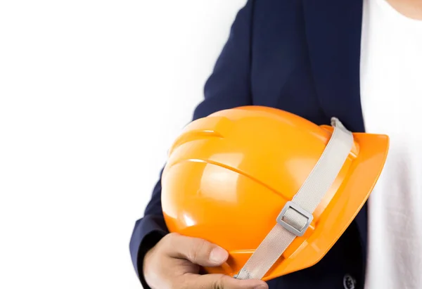 Sarı kask, kopya alanı. 