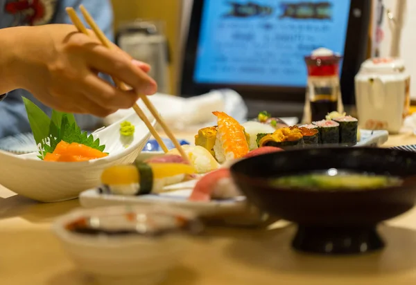 Sushi Mâncare Japoneză Artă — Fotografie, imagine de stoc