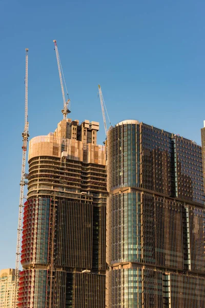 Barangaroo gebouwen bouw — Stockfoto
