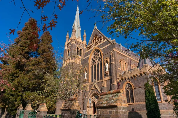 Cathédrale St Mary et St Joseph dans la campagne australienne A — Photo