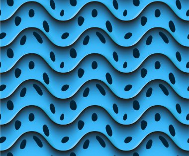 Dalgalı geometrik Dikişsiz arka plan. Trendy degrade şekli Dikişsiz desen