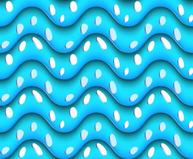 Dalgalı kesintisiz arka plan. Trendy degrade dalgalar ve çakıl şekiller