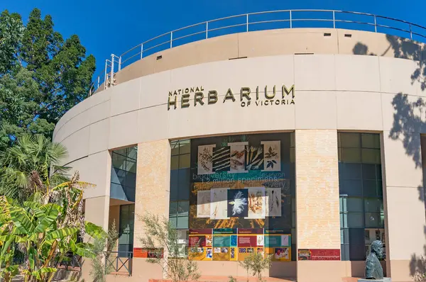 Melbourne Australia April 2017 National Herbarium Victoria Building Exterior — Stockfoto