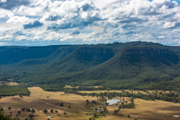 Vue aérienne Paysage rural australien — Photo