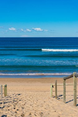 Güneşli Plaj manzara