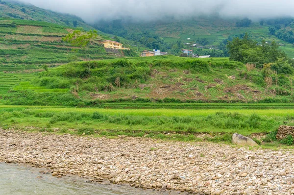 Campo Vietnam paisaje — Foto de Stock