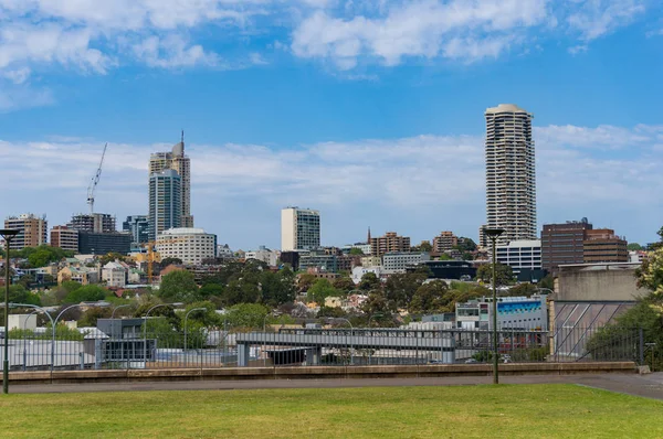 Woolloomooloo banlieue paysage urbain vue aérienne — Photo