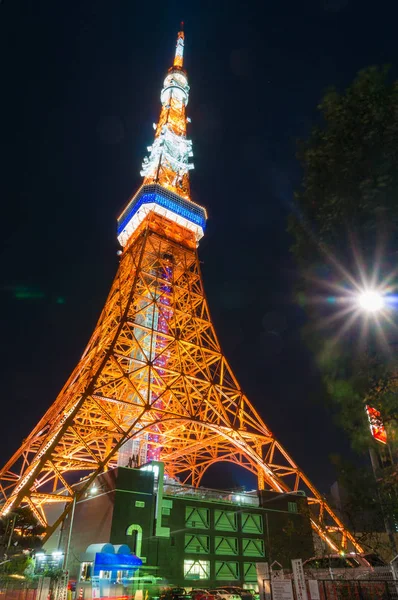 Torre tokyo en la noche —  Fotos de Stock