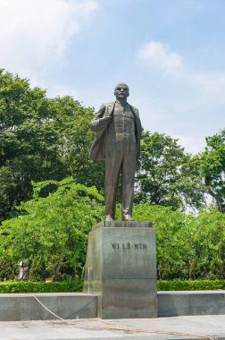 Rus komünist lider Lenin heykeli