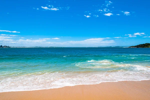 Naturskön sommar strand natur bakgrund — Stockfoto