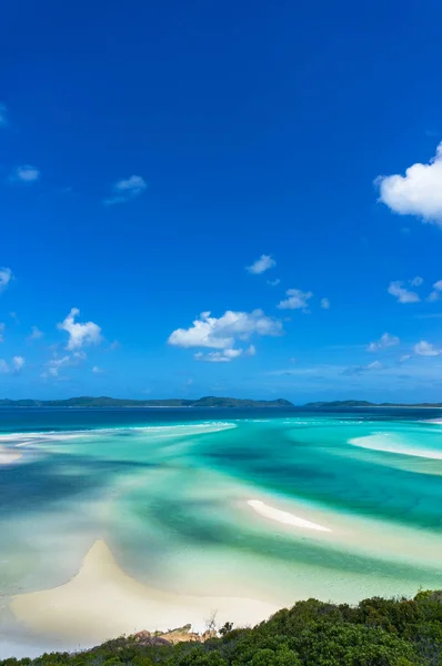 Vackert tropiskt strandlandskap — Stockfoto