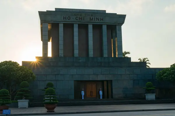 Ho Chi Minh Mausoleum bezienswaardigheid — Stockfoto