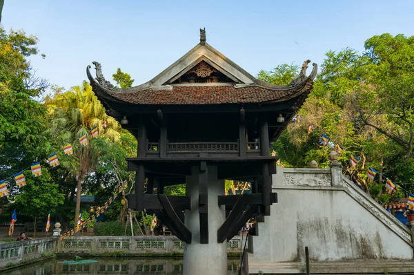 하노이의 한 기둥 탑 랜드마크 — 스톡 사진