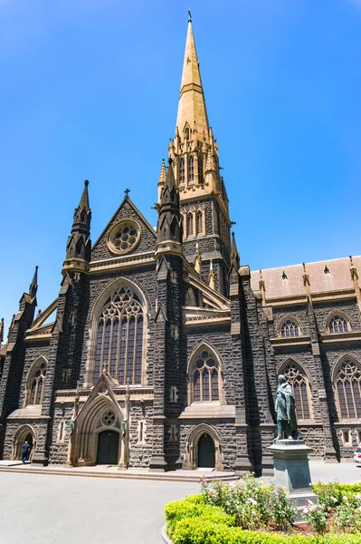 St patrick 's cathedral in melbourne — Stockfoto