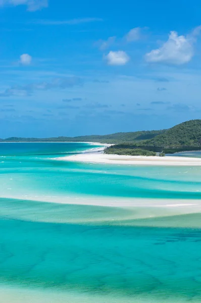 Whitsunday öar landskap. Utsikt från ovan — Stockfoto