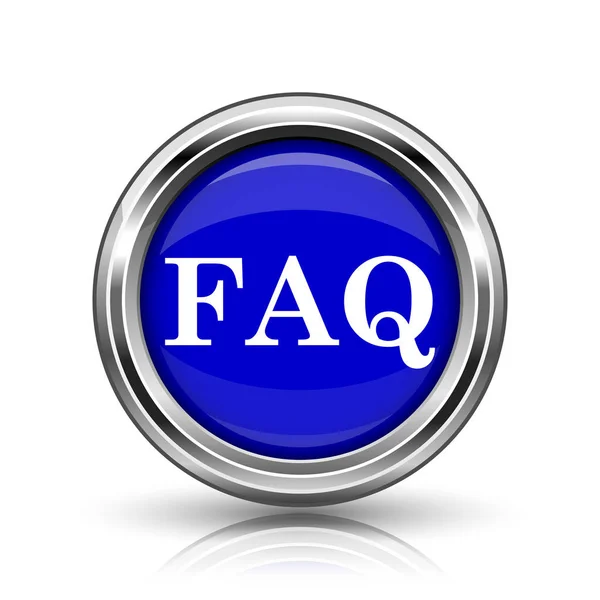 FAQ icon — Stock Photo, Image