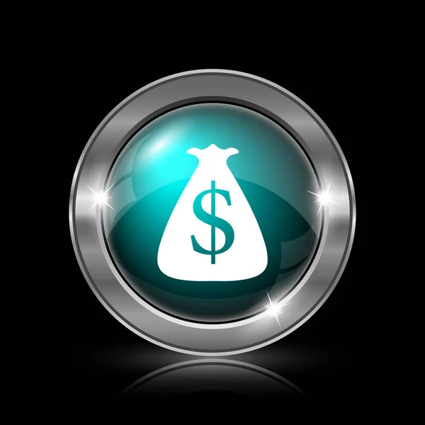 Dollar sack icon — Stock Photo, Image