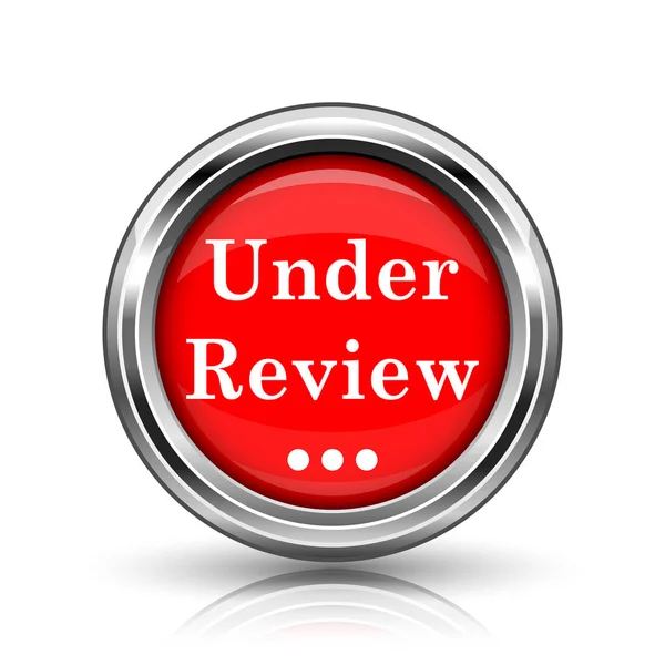 Under review icon — Stock Photo, Image