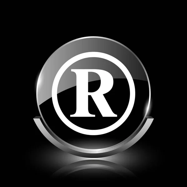 Registered mark icon — Stock Photo, Image