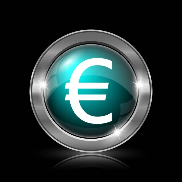 Ikona euro — Stock fotografie