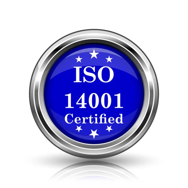 ISO14001 icono —  Fotos de Stock