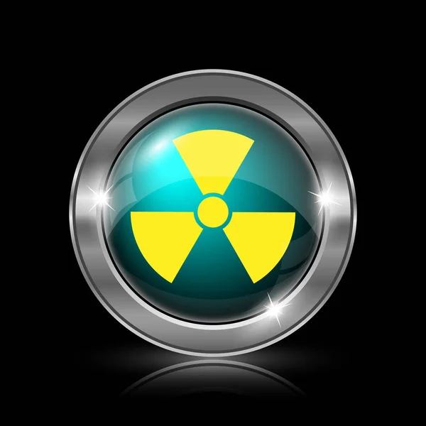 Icono de radiación — Foto de Stock