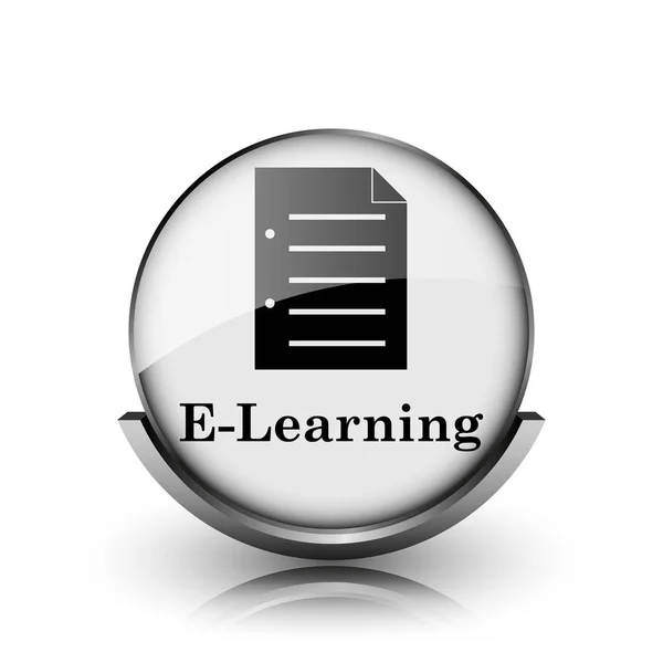 Icône e-learning — Photo