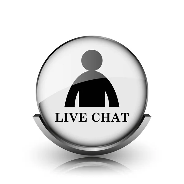 Live chat icon — Fotografie, imagine de stoc