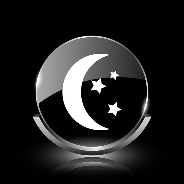 Moon icon — Stock Photo, Image