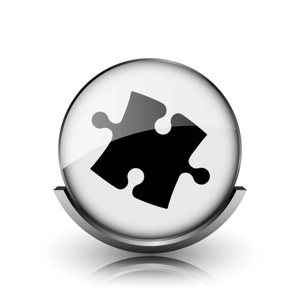 Puzzel stuk pictogram — Stockfoto