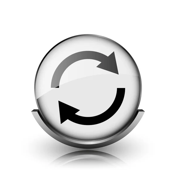 Reload two arrows icon — Stock Photo, Image