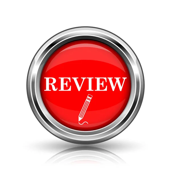 Review icon — Stock Photo, Image