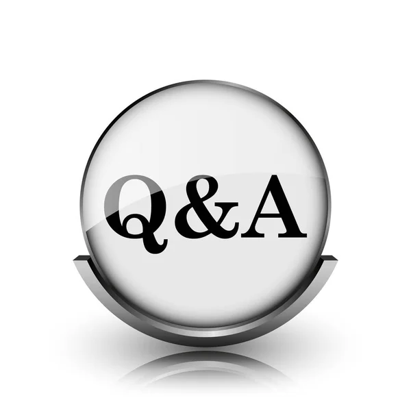 Q&A ikona — Stock fotografie