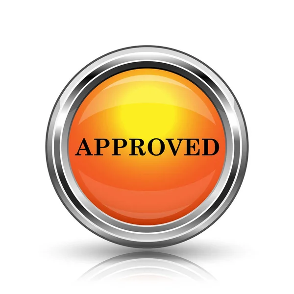 Approved icon — Stock Photo, Image