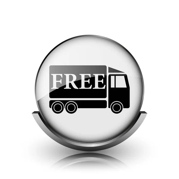 Free delivery truck icon — Stock Photo, Image