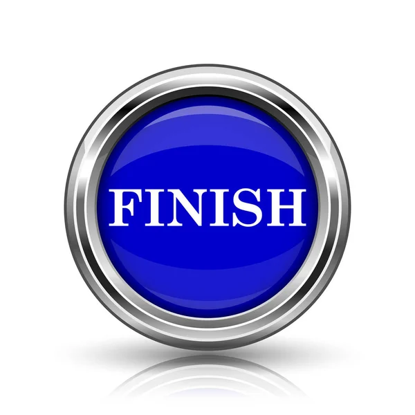 Finish icon — Stock Photo, Image