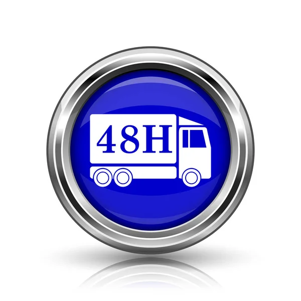 Значок грузовика 48H — стоковое фото
