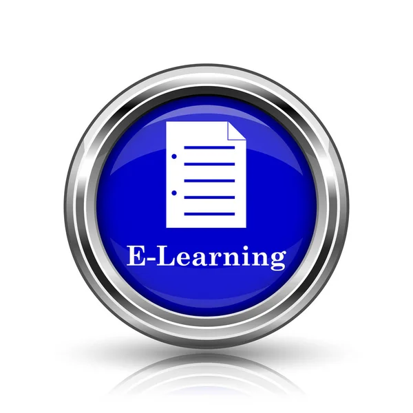 Icona e-learning — Foto Stock