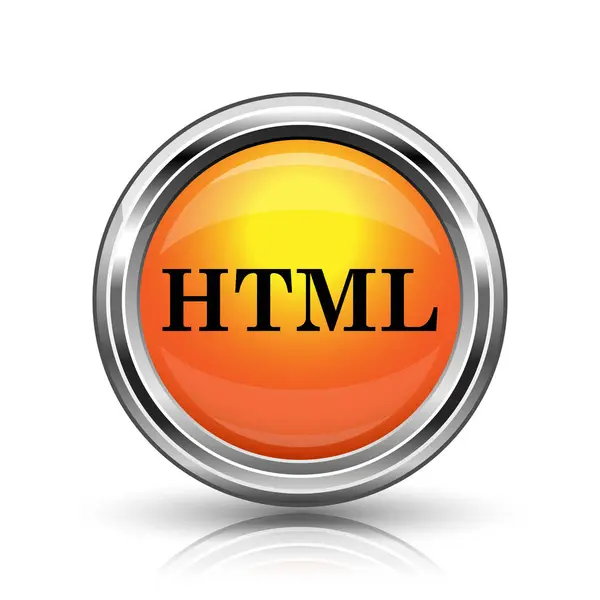 Ícone html — Fotografia de Stock