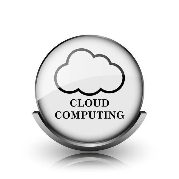 Icono de computación en nube — Foto de Stock