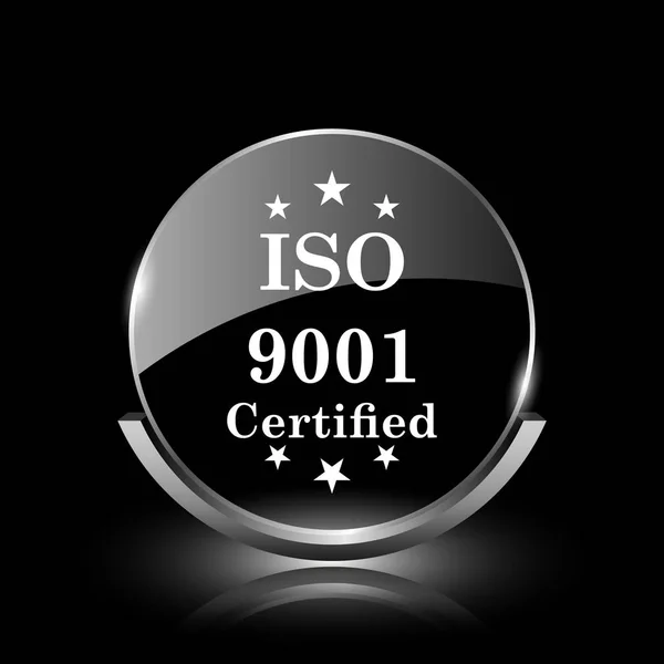 Icona ISO9001 — Foto Stock