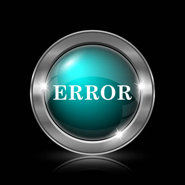 Icono de error — Foto de Stock