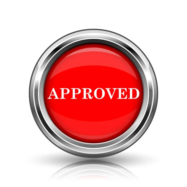 Approved icon — Stock Photo, Image