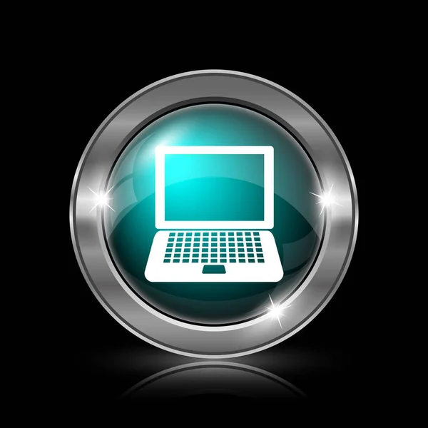 Laptop icon — Stock Photo, Image