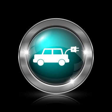 elektrikli araba simgesi
