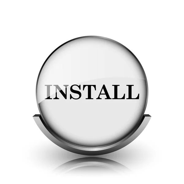 Install icon — Stock Photo, Image