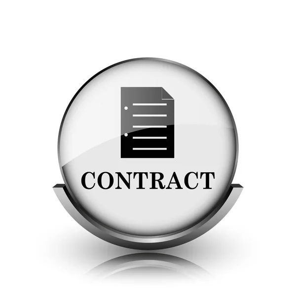 Icona del contratto — Foto Stock