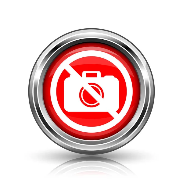 Forbidden camera icon — Stock Photo, Image